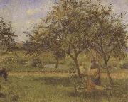 Camille Pissarro The Wheelbarrow Sweden oil painting artist